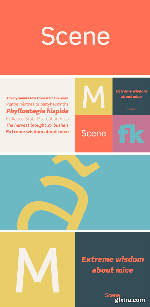 Scene Font Family