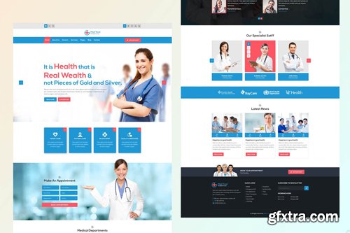 Medi Treat Medical Health Care Website Template