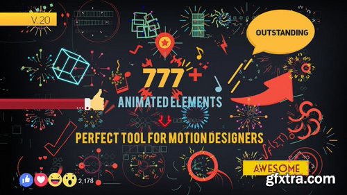 Videohive Shape Elements 7826596 V20