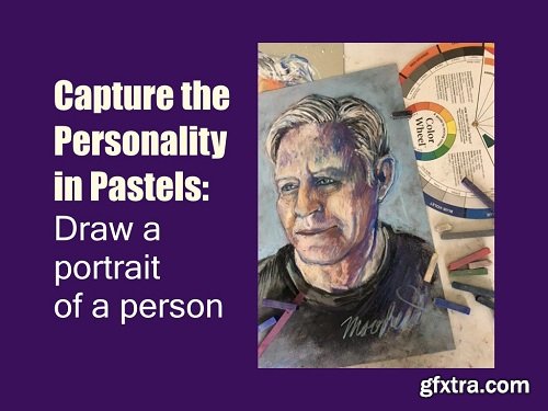 Capture the Personality in Pastels: Draw a portrait of a person