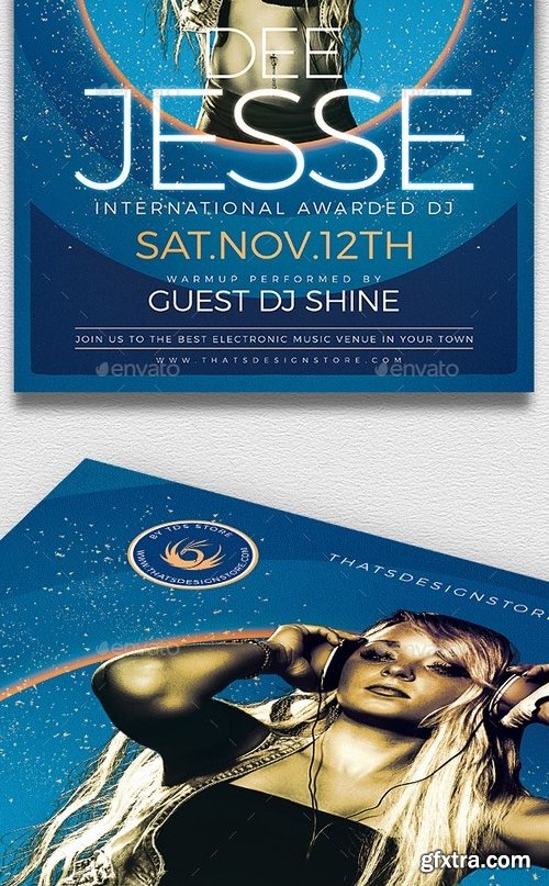 GraphicRiver - DJ Session Flyer Template V6 21039603