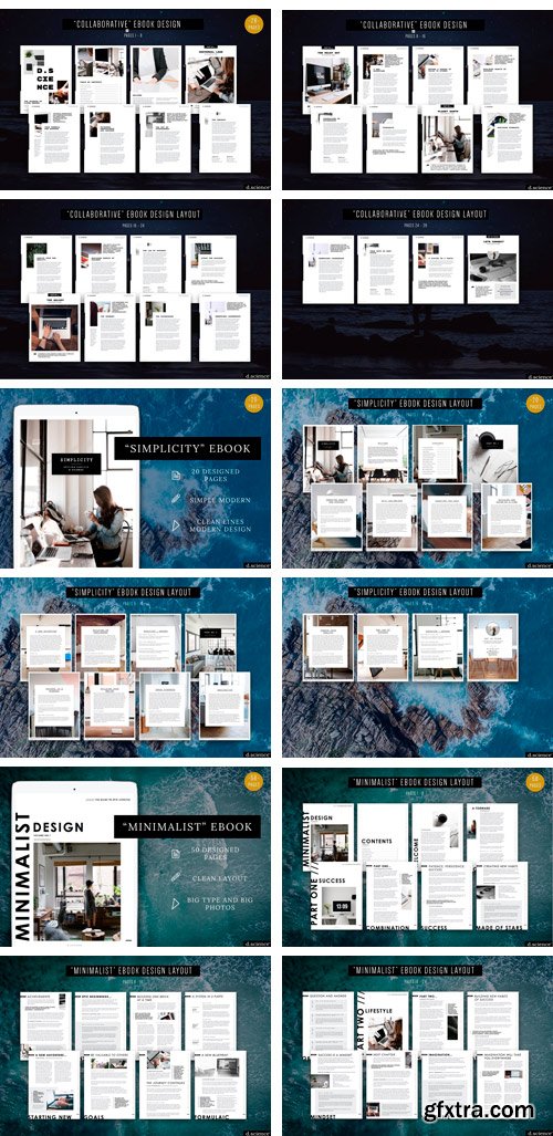 CM - 4X Ebook Bundle Templates 2022412