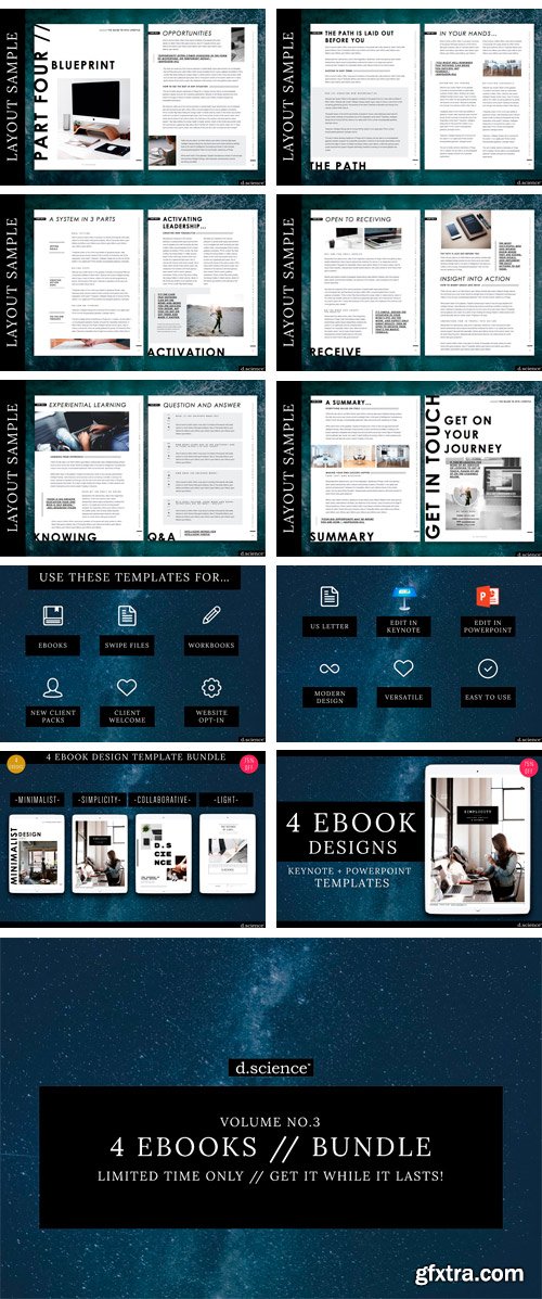 CM - 4X Ebook Bundle Templates 2022412