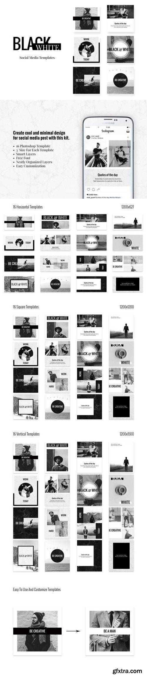 CM - Social Media pack - BlackWhite 2023257