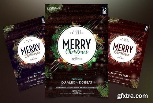 CM - Merry Christmas 2018 - PSD Flyer 2022441