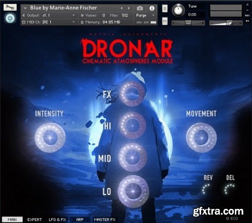 Gothic Instruments DRONAR Cinematic Atmospheres KONTAKT