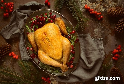 Festive christmas new year food sweetness turkey 25 HQ Jpeg