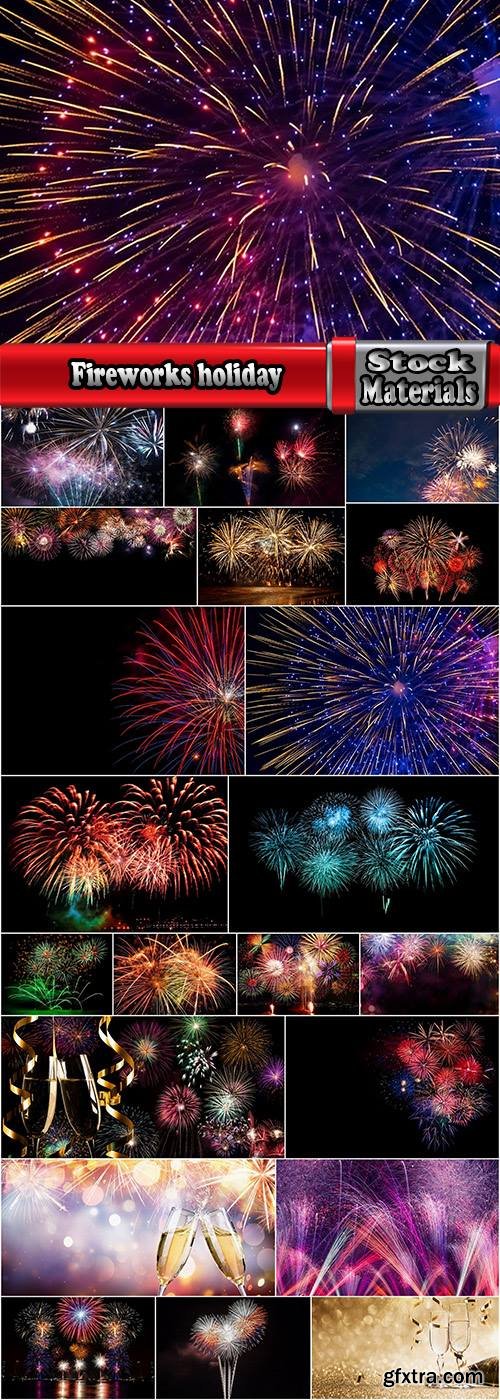 Fireworks holiday new year Christmas flash explosion 25 HQ Jpeg