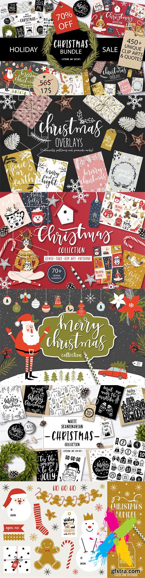 CreativeMarket - Christmas BUNDLE 2080013