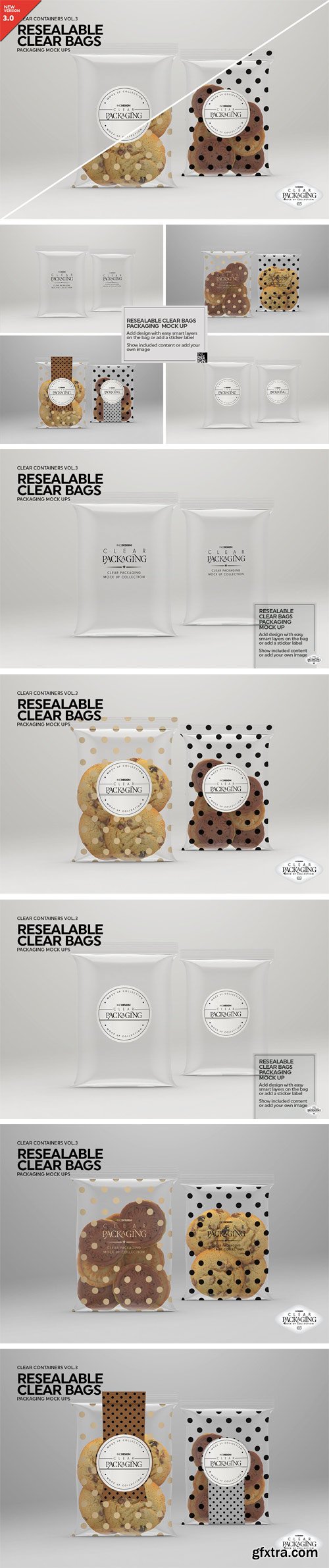 CM - Clear Resealable Bags MockUp 2022770