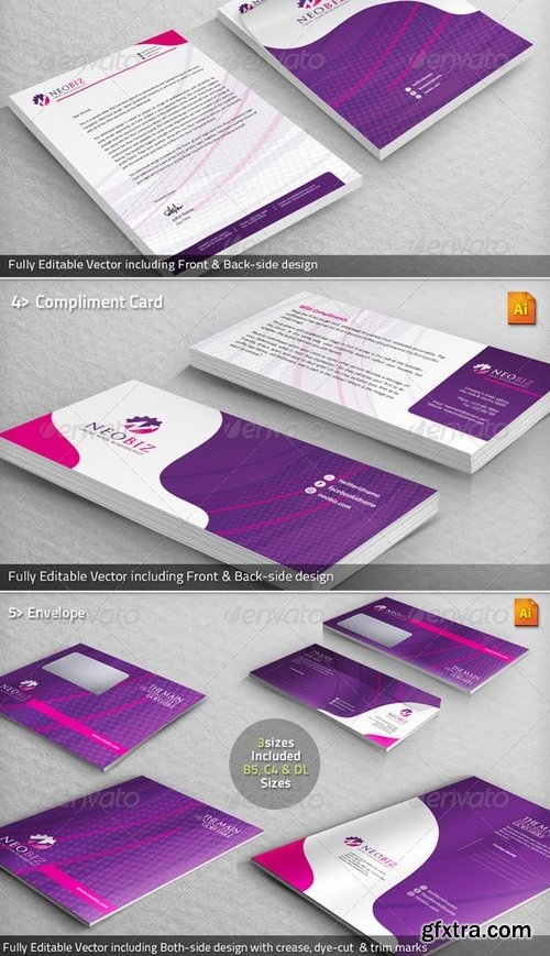 GraphicRiver - NeoBiz Corporate Business ID Mega Branding Bundle 3427614