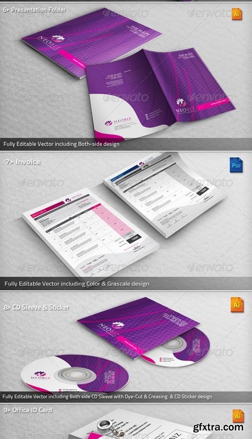 GraphicRiver - NeoBiz Corporate Business ID Mega Branding Bundle 3427614