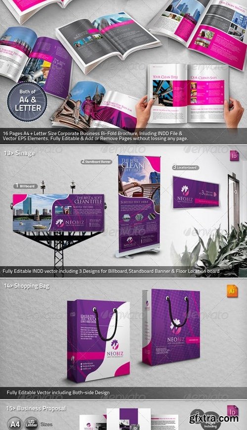 GraphicRiver - NeoBiz Corporate Business ID Mega Branding Bundle 3427614