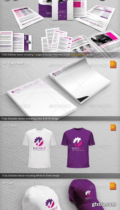 GraphicRiver - NeoBiz Corporate Business ID Mega Branding Bundle 3427614