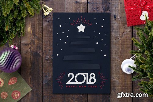 Christmas card template