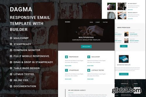 CM - Dagma - Responsive email template 794470