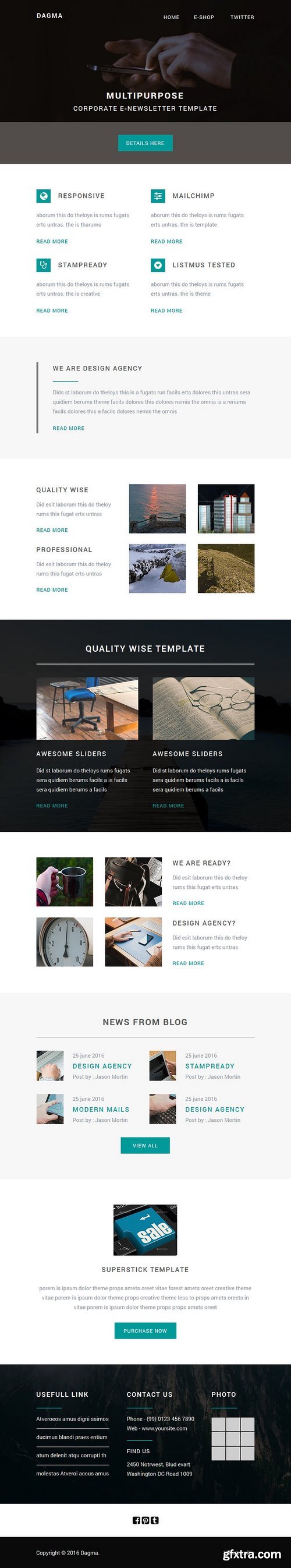 CM - Dagma - Responsive email template 794470