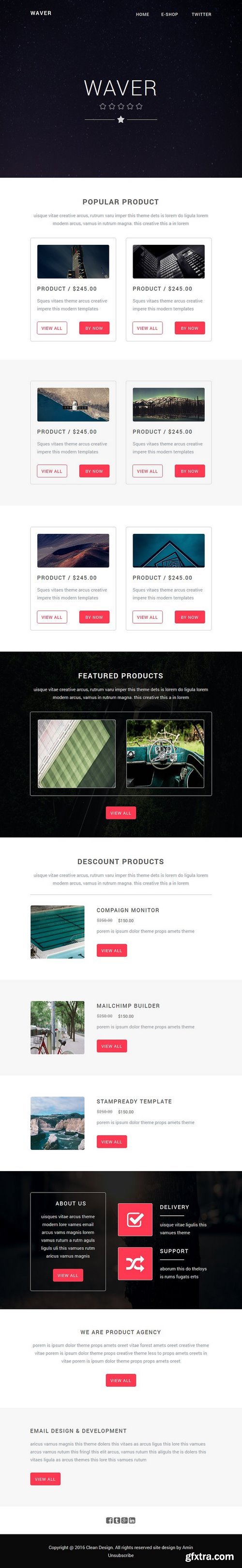 CM - Waver - eCommerce Responsive email 805320