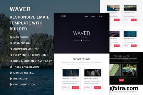 CM - Waver - eCommerce Responsive email 805320