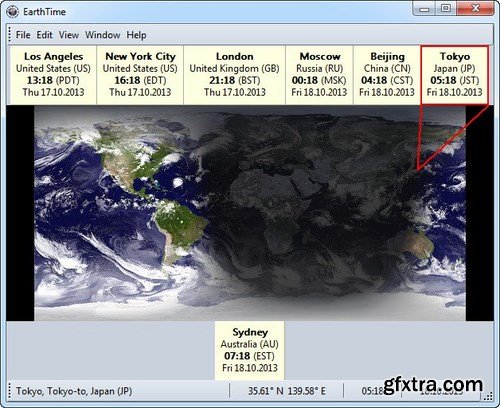 DeskSoft EarthTime 5.8.4