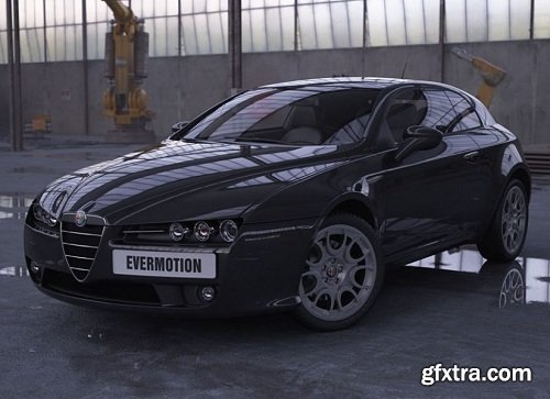 Alfa Romeo Brera 3D Model