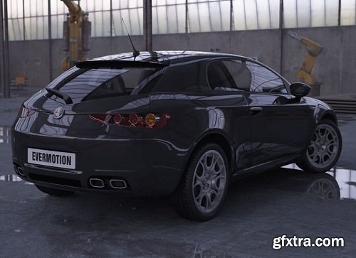 Alfa Romeo Brera 3D Model