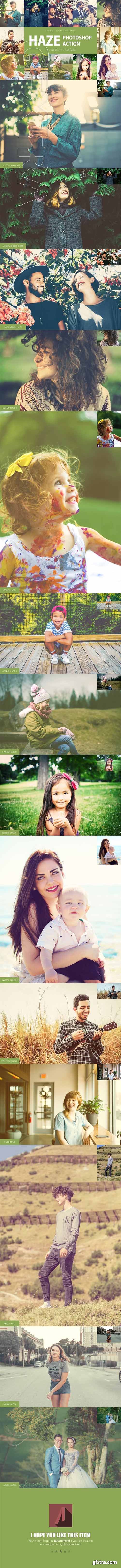 CreativeMarket - Haze Photoshop Action 2096018