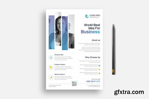 Professional Clean Flyer Design