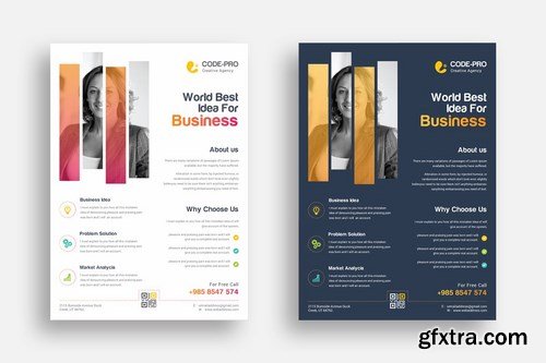 Professional Clean Flyer Design