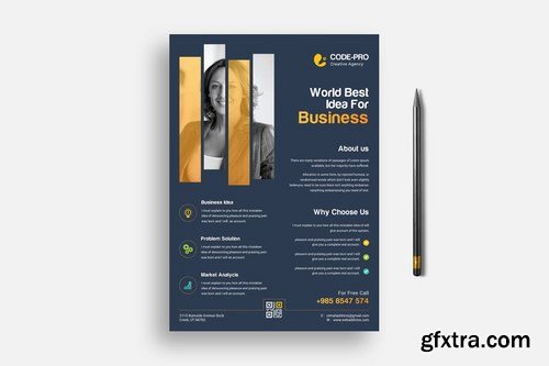 Professional Clean Flyer Design