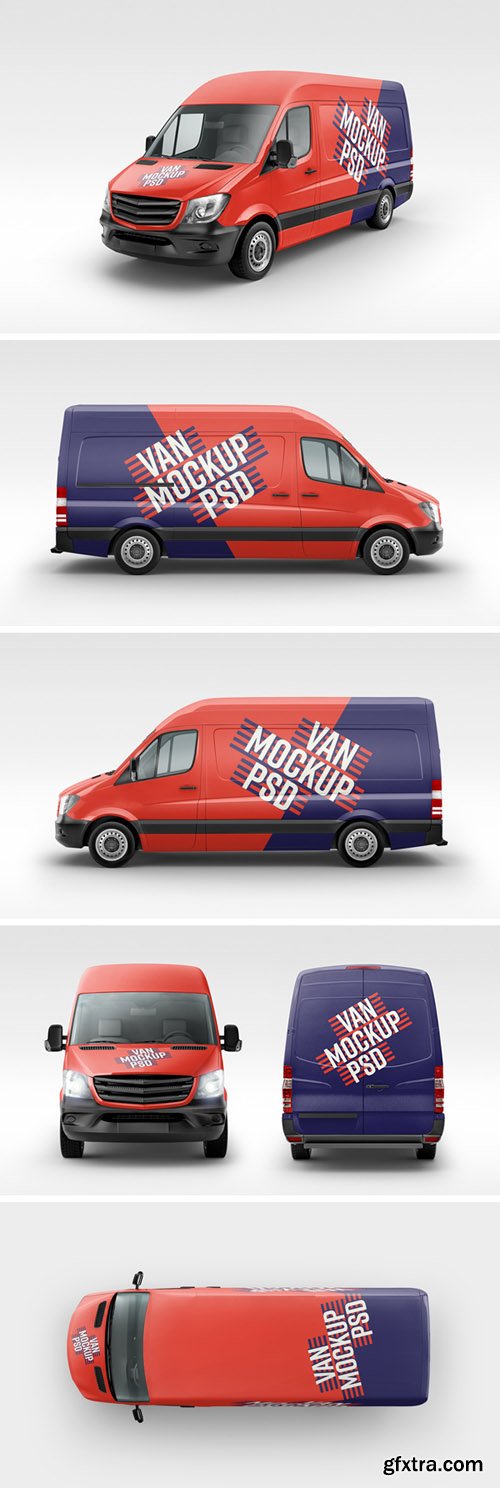 PSD Mock-Ups - Van - 2