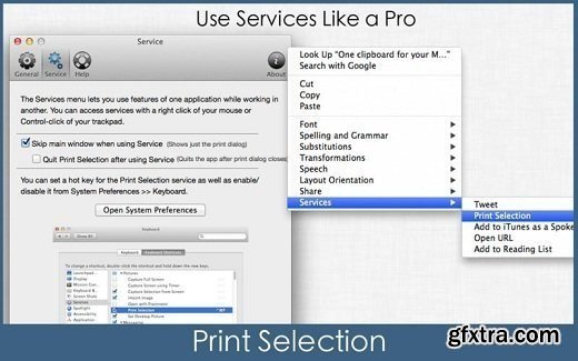 Print Selection 1.3.3 (macOS)