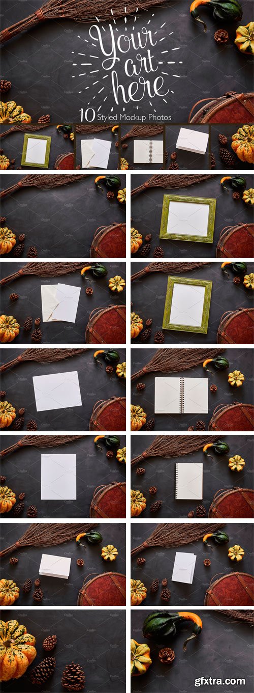 CM - Fall Harvest Photo Mockup Bundle 2054447