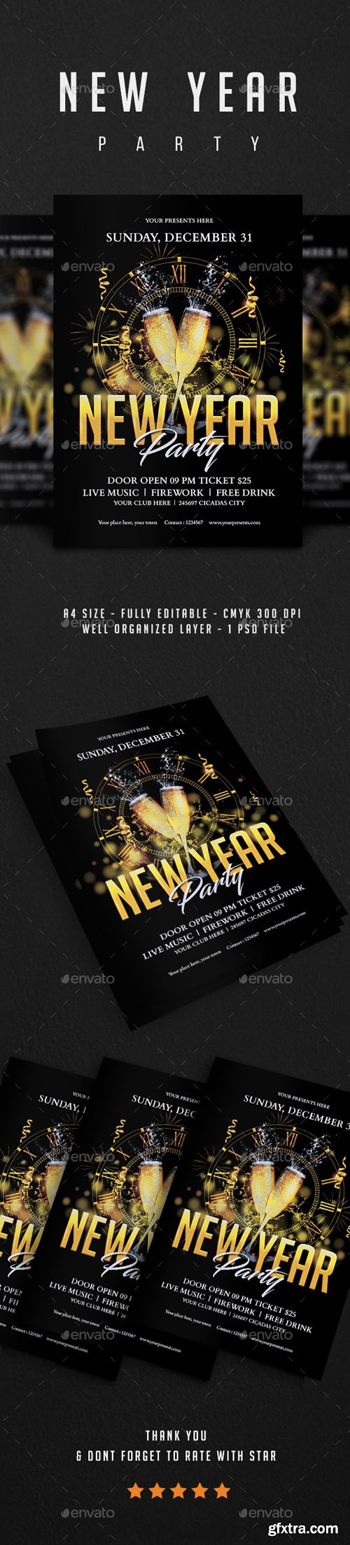 GR - New Year Flyer Vol.6 21069726