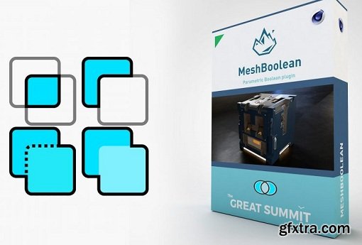 Thegreatsummit MeshBoolean v1.5 Plugin for Cinema 4D