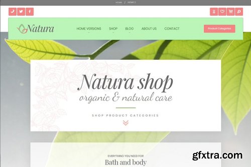 CreativeMarket Natura - organic & beauty products 2027792