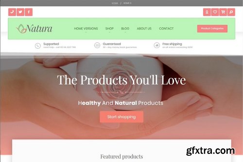 CreativeMarket Natura - organic & beauty products 2027792