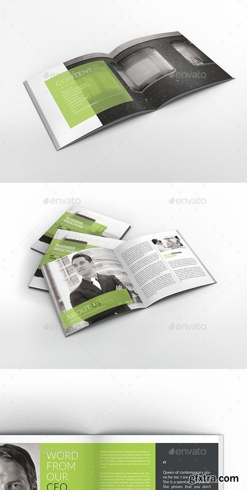 GraphicRiver - Corporate Square Brochure 21070446