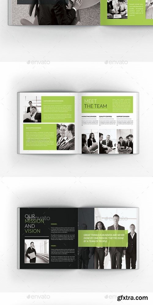 GraphicRiver - Corporate Square Brochure 21070446