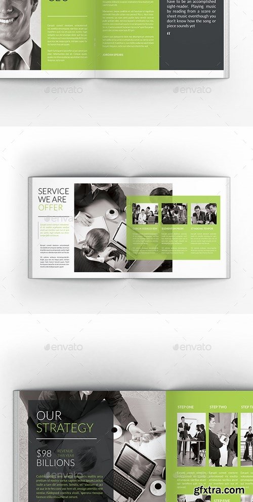 GraphicRiver - Corporate Square Brochure 21070446