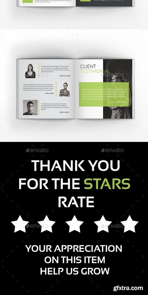 GraphicRiver - Corporate Square Brochure 21070446