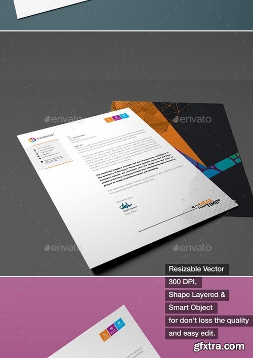 GraphicRiver - Corporate Business Letterhead Template 20985360