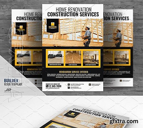 CM - Construction Company Flyer Design 2089212