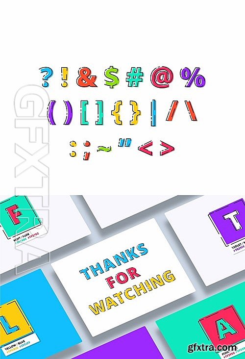 CM - Flatli - Flat Line Vector Font 2002939