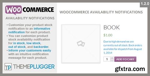 CodeCanyon - WooCommerce Availability Notifications v1.2.0 - 8422290