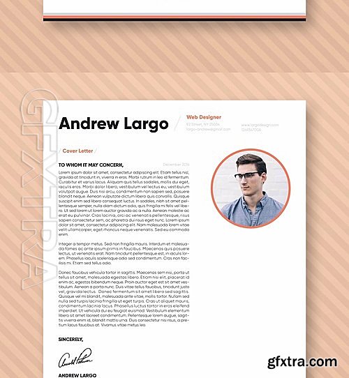 CM - Professional Resume CV Template 2089689