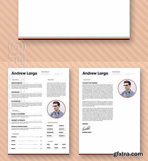 CM - Professional Resume CV Template 2089689