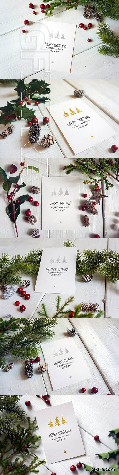 CreativeMarket - Christmas card Mockup 2020937