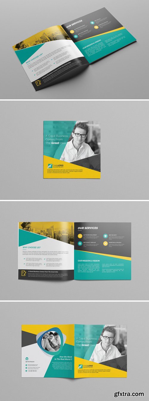 CM - Square Bi Fold Brochure 2043276