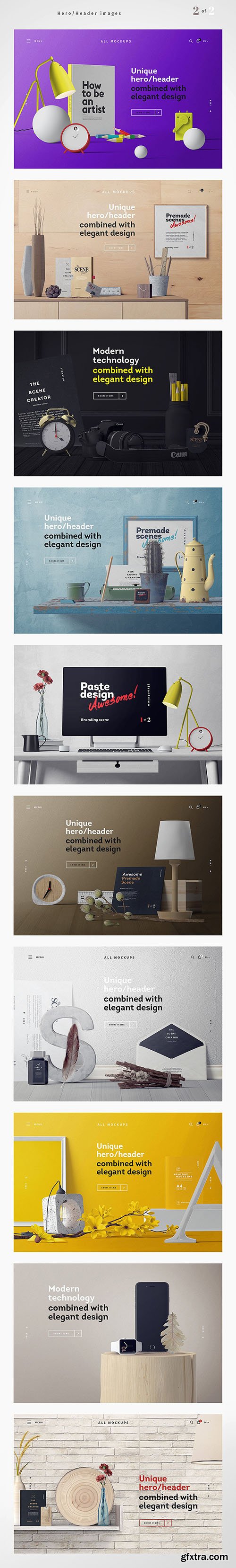 CreativeMarket The Scene Creator | Frontview 2024956